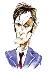 David Tennant como Doctor Who en la serie de televisión de la BBC del mismo nombre